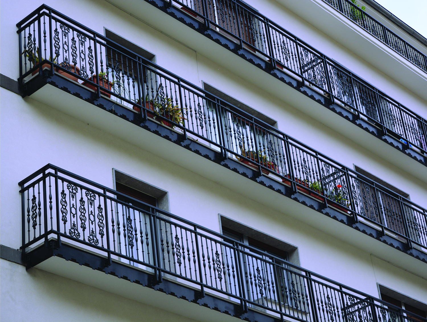 Sistemas de barandillas en balcón